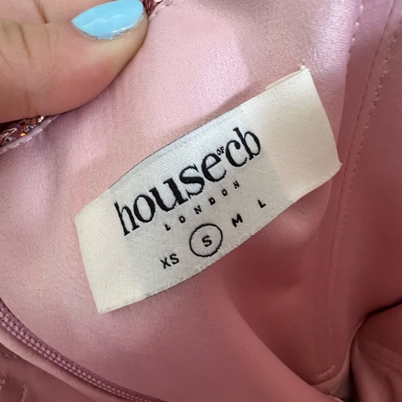 House of CB Dresses House Of Cb Grace Rose Gold Sequin Dress Poshmark